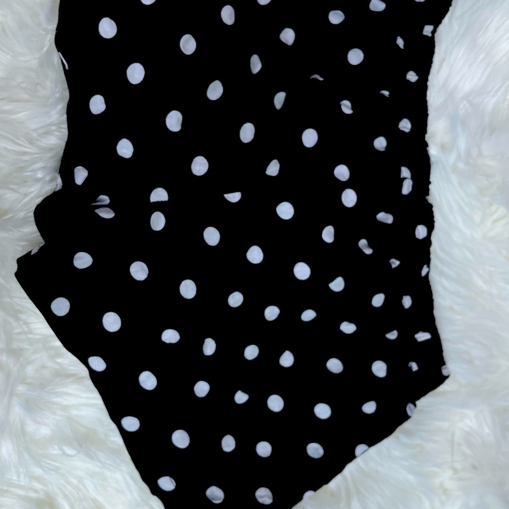Black and white polka dot old navy pajama shorts xs